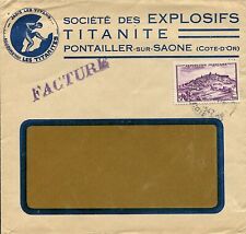 Titanite Explosives Society Commercial Envelope (1947) picture