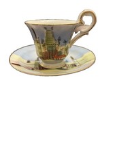 Vintage Grauman’s Chinese Theatre Miniature Souvenir Teacup And Saucer  picture