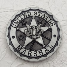United States Marshal Department of Justice Challenge Coin picture