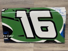 NASCAR #16 AJ Allmendinger 2024 Leaf Filter Race Used Door Panel JRM picture