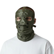 Riddler’s Vintage US Military GI Arctic Face Mask / Olive Drab picture