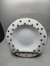 American Atelier Party Time 6604 Soup Bowl with Gold Stars, 9”D (4) picture