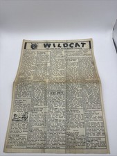 WWII August 1945 The Wildcat Newspaper 81st Infantry Division End of War Rare picture