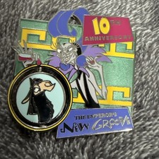 10th Anniversary Disney The Emperor’s New Groove Pin LE 1000 Yzma Kuzco  picture