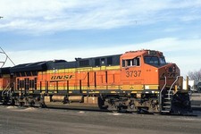 ORG SLIDE BNSF 3737 ES44C4 NICE picture