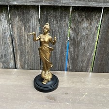 VINTAGE LINDEN 8 DAY MYSTERY SWINGING STATUE CLOCK statue , project picture