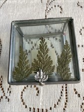 Solace Leaded Glass Trinket Box By Papel Giftware New Inbox   picture