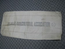 BEMIS A SEAMLESS Vintage Cloth Grain Seed Sack FEED COTTON DEKALB AGRICULTURAL picture