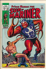 Prince Namor the Sub-Mariner #12 VF (1969)  Origin of the Serpent Crown picture