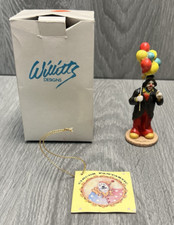 Vintage Willitts Designs #5856 Circus Clown Balloons Mary Kern 1986 W/Box & Tag picture