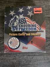 TOPPS ENDURING FREEDOM PICTURE CARDS  NEW FACTORY SEALED BOX OF 24 PACKS picture