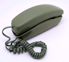 Vintage Western Electric Trimline Touch-Tone Telephone Olive Green picture