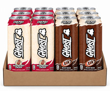 New Ghost Flavors: Root Beer and Raspberry Cream Variety Pack (12pk) picture