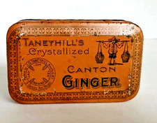 TANEYHILL'S Crystallized Canton Ginger Vintage Tin 4
