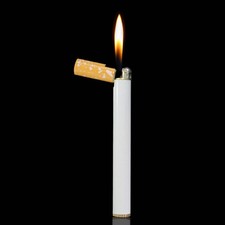 Cigarette-Shaped Butane Gas Lighter Refillable picture