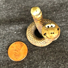 Cute WILD EARTH Mini Smiling Rattlesnake Lots of Detail Collectible picture