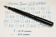 Vintage Mabie Todd Swan Fountain Pen Minor SM200/60. 14k Gold Nib. Restored picture