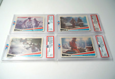 Vintage Donruss Space: 1999 PSA Cards, Mission Crew, Astronauts - Lot of 4 picture