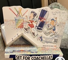 Rare 2026 Coachella RedBull collectible display And kit  picture