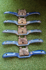 5 X RECORD No 151 METAL SPOKE SHAVES picture