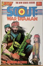 Scout War Shaman Complete Set Timothy Truman Tom Yeates Eclipse 1988 1-16 NM picture