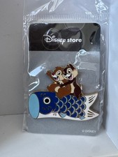 Disney Pin JDS Chip Dale Riding Carp Streamer Boys Day 2003 Koi Nobori = picture