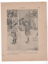 1912 Life Magazine Cartoon Sports of All Nations Pre WWI Editorial Satire Herman picture