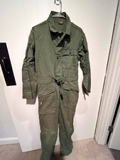 WWII US Army HBT Coveralls 38R 13 Star Buttons 2nd Pattern OD Military Vintage picture