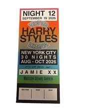 NYC Harry Styles Together Together Commemorative Ticket Night 12/30 MSG *READ* picture