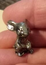 Pewter Miniature Mouse Figurine picture