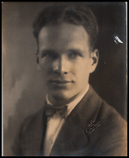 1920's HUME CRONYN DBW CROSBYS HANDSOME PORTRAIT ORIG VINTAGE PHOTO  674 picture