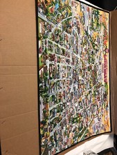 Livermore California CA Alameda County Vintage Cartoon City In Detail picture