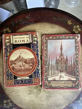 Vintage Ricordo Di Roma Parte Small Book Of Fold Out PostCard Pictures Italy D2 picture