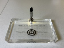 Vintage Southwestern Bell System Telephone Pen Holder Paperweight picture