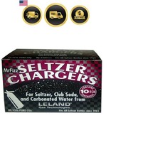 Leland Soda Chargers Seltzer Chargers Co2, 40 Count,Silver picture