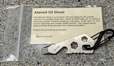 NEW Peter Atwood G2 Ghost - Stonewashed S30v with Nite Ize Clip picture