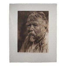 Edward S. Curtis A Diegueño of Capitan Grande 1926 Folio Photogravure Cardozo picture