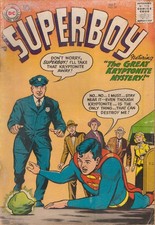 54263: DC COMICS SUPERBOY #58 G Grade picture