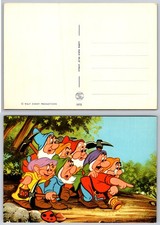 Continental Disney Seven Dwarfs Postcard picture