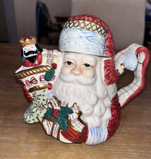 Avon China Holiday Christmas Santa Nutcracker teapot  picture