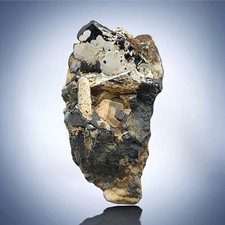 Rare Allanite Crystals on Matrix Natural Mineral Specimen from Zagi Mt, Pakistan picture