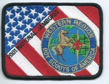 2001 National Jamboree Western Region Patch picture