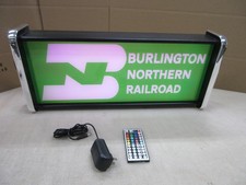Burlington Northern LED Display lighted sign lightbox Wall Hanging Light picture