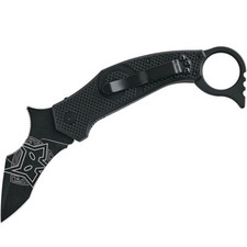 Fox Knives Wihongi FX-651 MOA N690Co Stainless Knife Folding Karambit Black G10 picture
