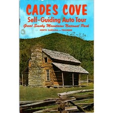 Vintage Cades Cove Self-Guiding Auto Tour Great Smoky Mountains NC TN H5-5 picture