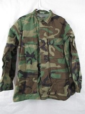 BDU Shirt/Coat Medium Long Cold Weather Winter Weight Woodland USGI Army picture