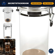 25 Count Acrylic Humidor Jar with Humidifier & Cedar Lining - Perfect for Cigars picture