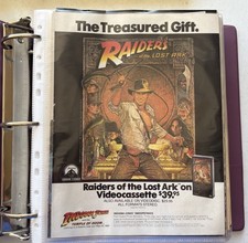 Vintage Magazine Ads In Binder W Sleeves 1970s Through 2000s Over 400 picture