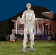 12' ANIMATED LED LIGHTED MUMMY Halloween Prop HAUNTED HOUSE picture