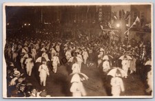 K32/ Rochester New York RPPC Postcard c1910 Shriners Parade Umbrellas 670 picture